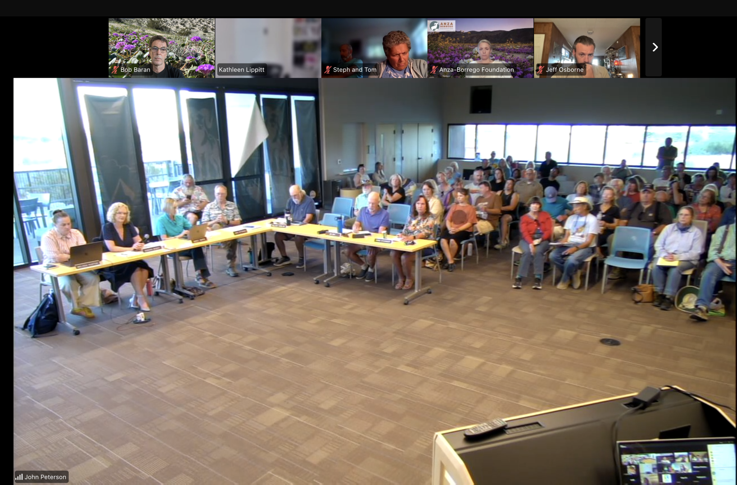 Borrego Springs Community Sponsor Group Meeting
