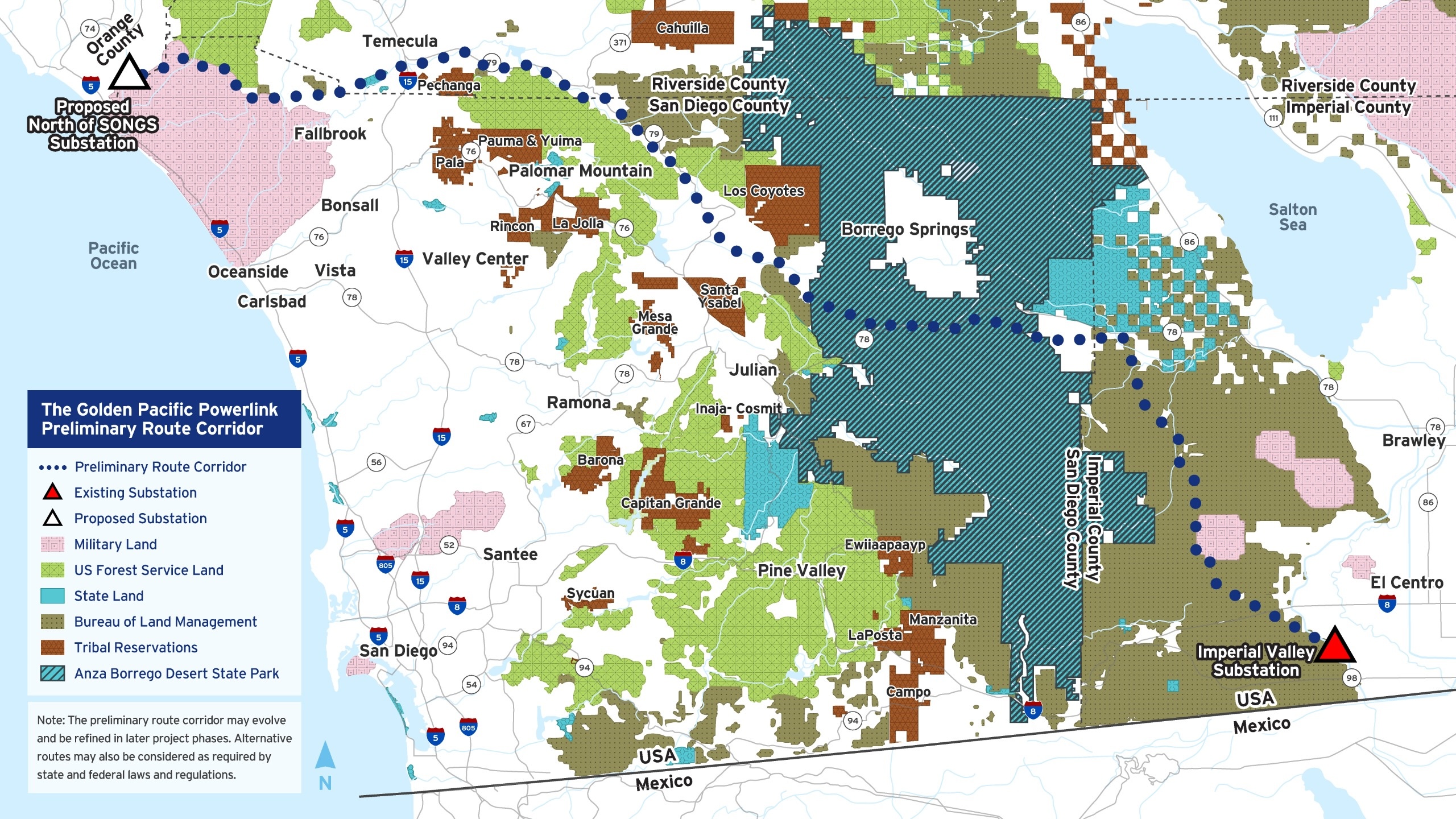 Failed Sunrise Powerlink Route Rebranded As The Golden Pacific Powerlink